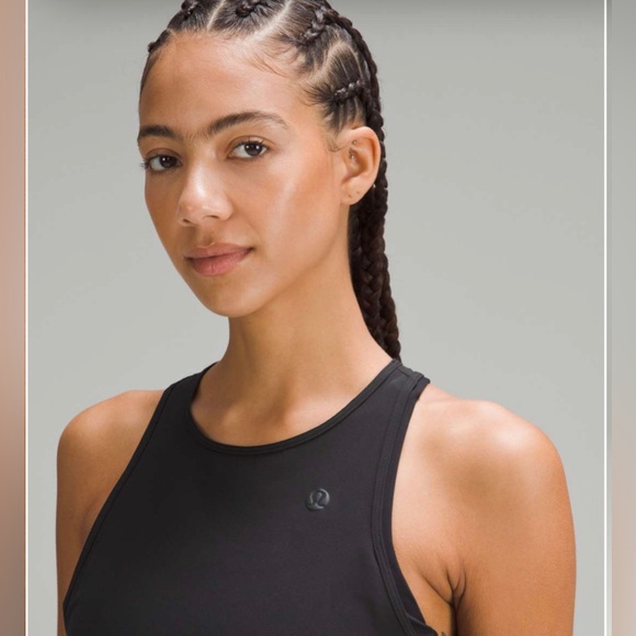 NWT Lululemon Side Pleats Tennis Tank Top Black Sz 2 - Picture 5 of 6